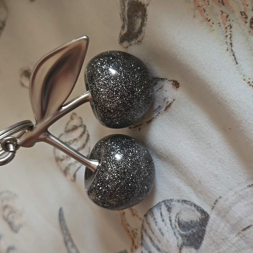 Glittered cherries 🍒